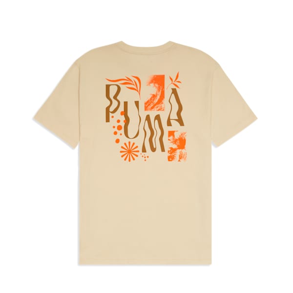 Playera Wardrobe Essentials Downtown para hombre, Alpine Snow, large-MEX