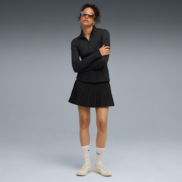 Pollera PUMA x GUIZIO para mujer, PUMA Black, large-ARG