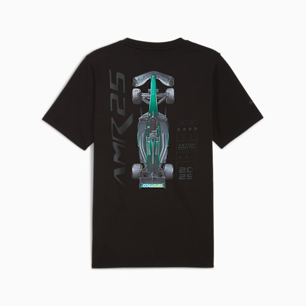 Camiseta Graphic PUMA x ASTON MARTIN ARAMCO F1® TEAM Masculina, Preto, large-BRA