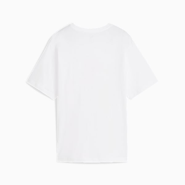 Graphic Kitten Relaxed Tee Women, PUMA White, large-ZAF