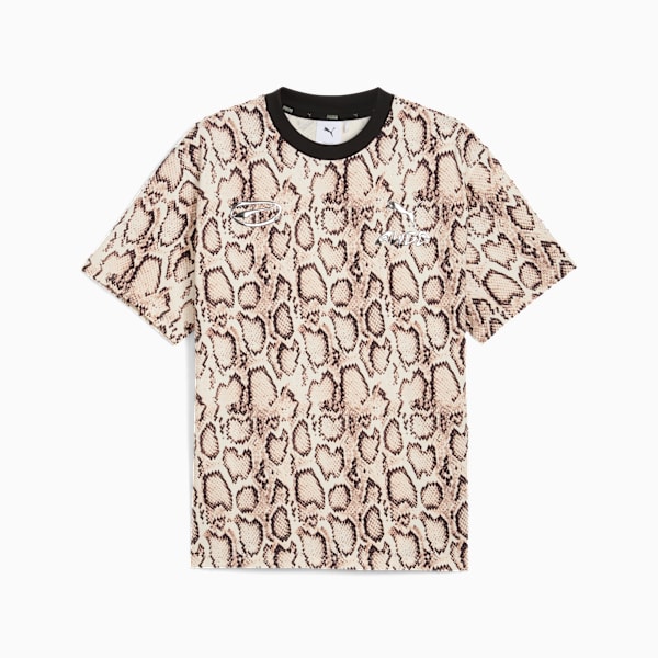PUMA X A$AP ROCKY Snake Tee, Frosted Ivory-AOP, large-MEX