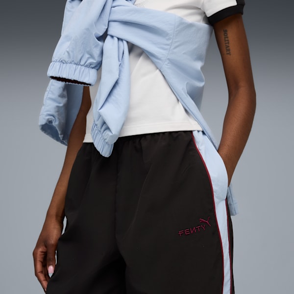 FENTY x PUMA Piping Track Pants Unisex, PUMA Black, large-ZAF