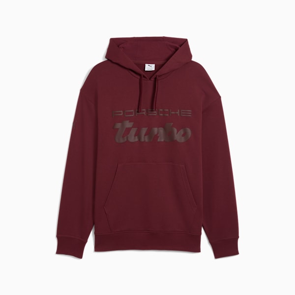 Porsche Legacy Essentials Hoodie Men, Ruby Shimmer, large-ZAF