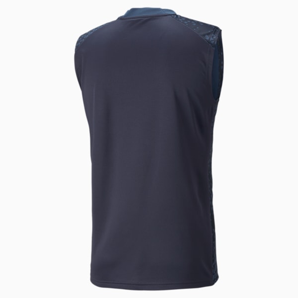 teamCUP Sleeveless Football Training Jersey Men, Parisian Night, large-ZAF