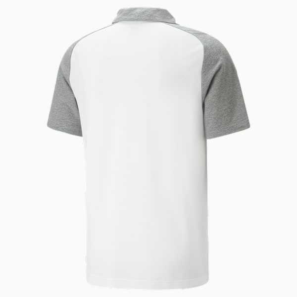 teamCUP Casuals Football Polo Shirt Men, PUMA White, large-ZAF