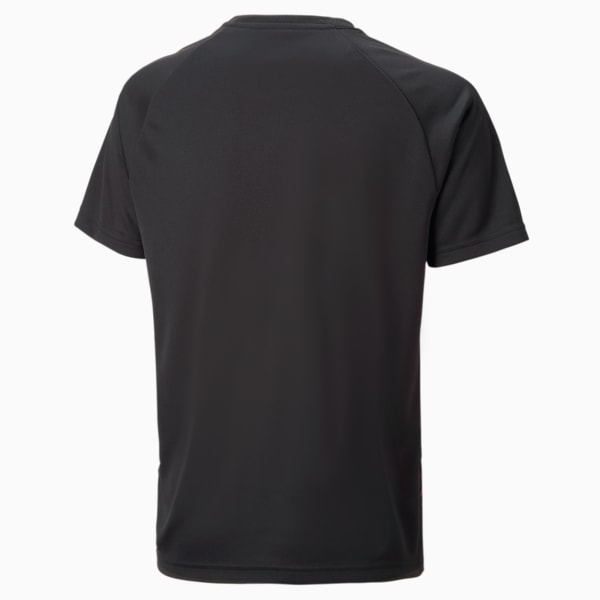 Jersey de fútbol teamLIGA para Adolescente, PUMA Black-Ultra Orange, large-MEX