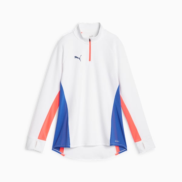 Buzo deportivo con cierre individualBLAZE para mujer, PUMA White-Fire Orchid, large-ARG