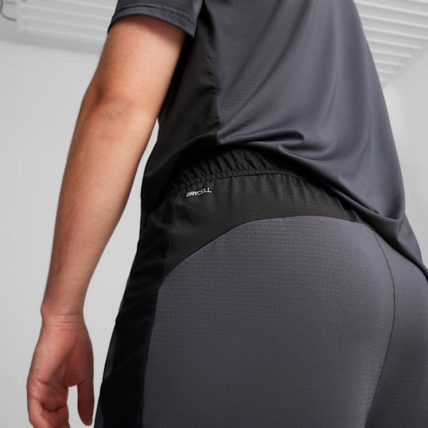 KING Pro Men's Football Shorts, Strong Gray-PUMA Black, large-ZAF