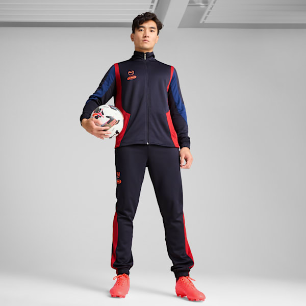 Campera de Fútbol KING Pro, New Navy-Dark Crimson, large-ARG