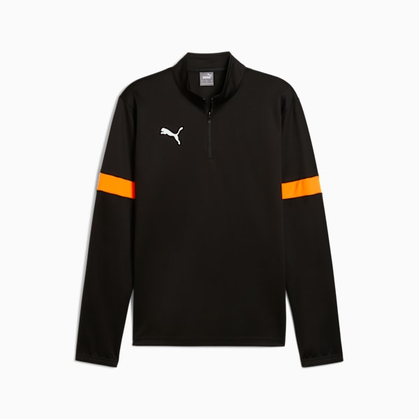 Playera de fútbol de mangas largas para hombre individualRISE, PUMA Black-Heat Fire, large-MEX