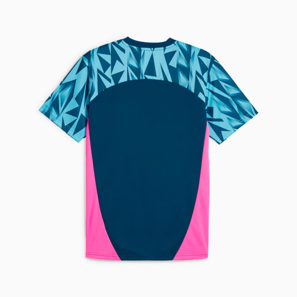Camiseta de fútbol para hombre individualFINAL, Ocean Tropic-Bright Aqua, large-ARG