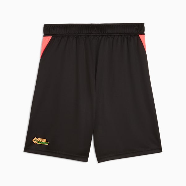 Shorts de fútbol Neymar Jr para hombre, PUMA Black-Sunset Glow, large-ARG
