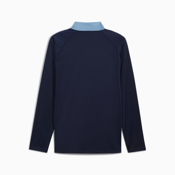 Top Hombre individualLIGA Quarter-Zip, PUMA Navy-PUMA White-Zen Blue, large-MEX