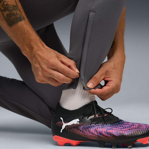 Pants Hombre individualLIGA, Shadow Gray-PUMA White-Glowing Red, large-MEX