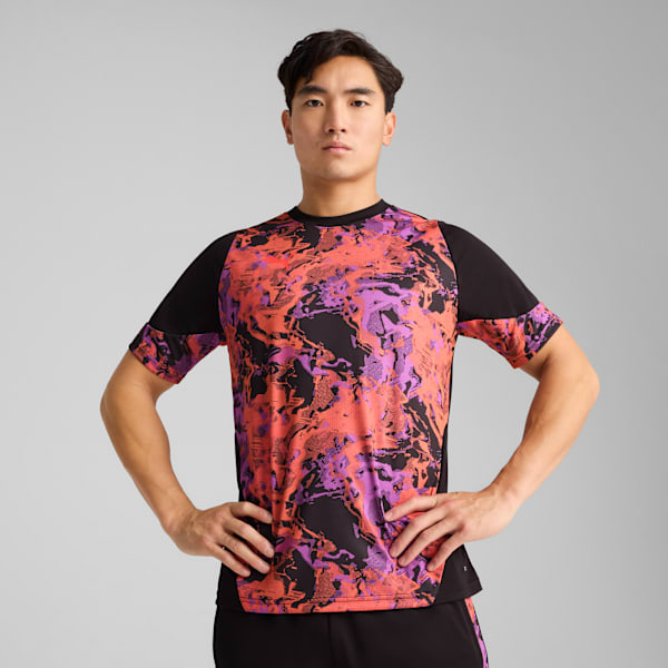 Camiseta de fútbol individualCUP para hombre, PUMA Black, large-MEX