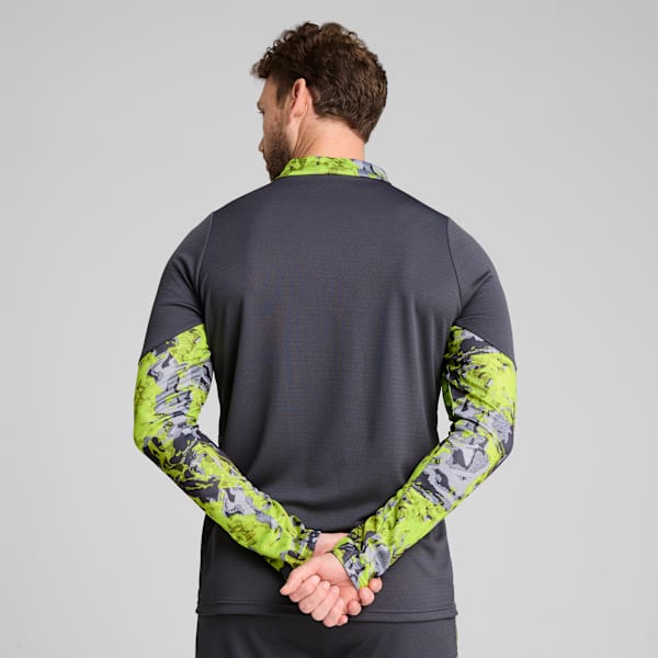 Remera de fútbol con cierre individualCUP para hombre, Galactic Gray, large-ARG