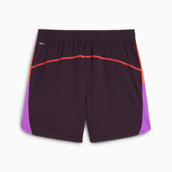 Shorts de fútbol individualBLAZE para mujer, Midnight Plum, large-MEX