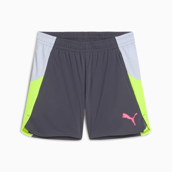 Shorts de fútbol individualBLAZE para mujer, Galactic Gray, large-MEX