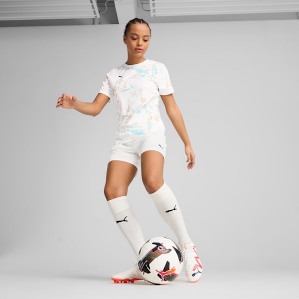 IndividualEARTH DAY Football Jersey Women, PUMA White-Light Sand, large-MEX