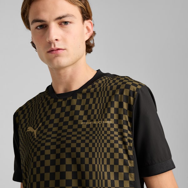 Camiseta de fútbol Porsche Legacy 911 Spirit 70 para hombre, Olive Drab, large-MEX