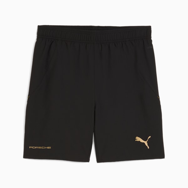 Porsche Legacy 911 Spirit 70 Football Shorts Men, Olive Drab, large-MEX