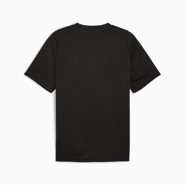 Camiseta de fútbol individualCUP para hombre, PUMA Black-PUMA White-Ultra Blue, large-ARG