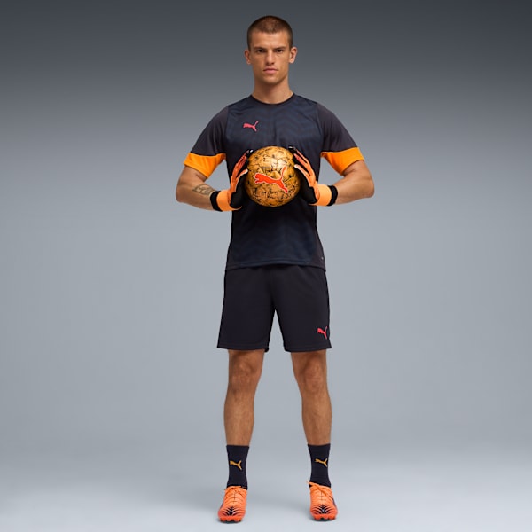 Camiseta de fútbol individualCUP para hombre, New Navy-Glowing Red-Heat Fire, large-MEX