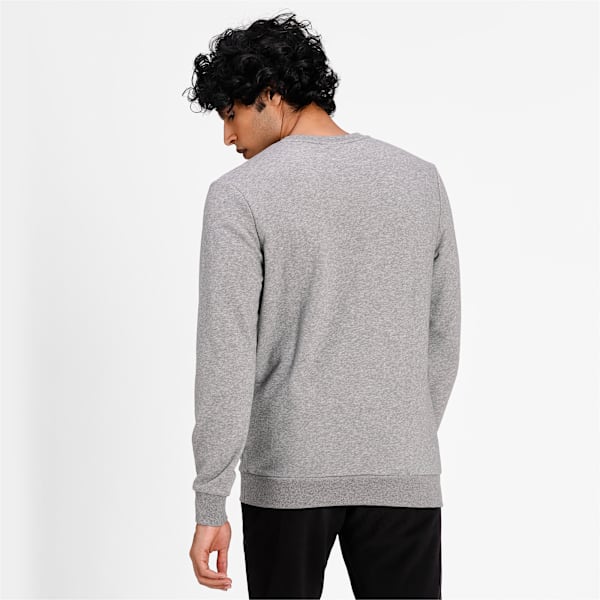 Buzo para hombre Essentials Big Logo Crew, Medium Gray Heather, large-ARG