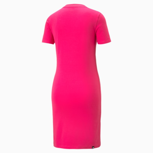 Essentials Slim Fit Women's Tee Dress, Orchid Shadow, large-ZAF
