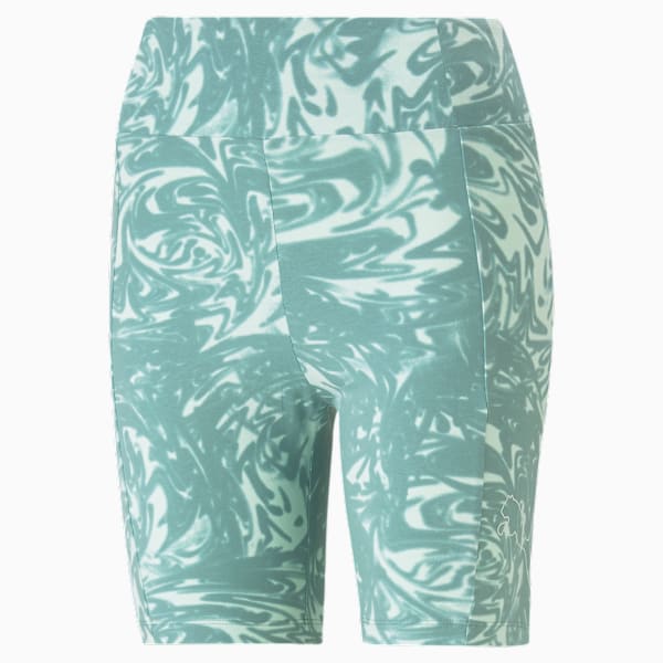 PUMA POWER Short Leggings Women, Adriatic, large-ZAF