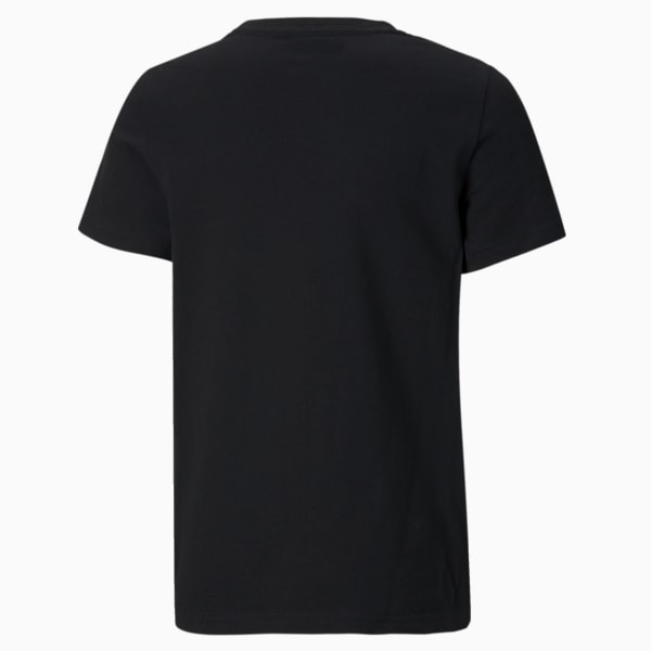 Essentials Small Logo Tee Youth, Puma Black, large-ZAF