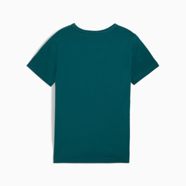 Essentials Logo Tee Youth, Cold Green, large-ZAF
