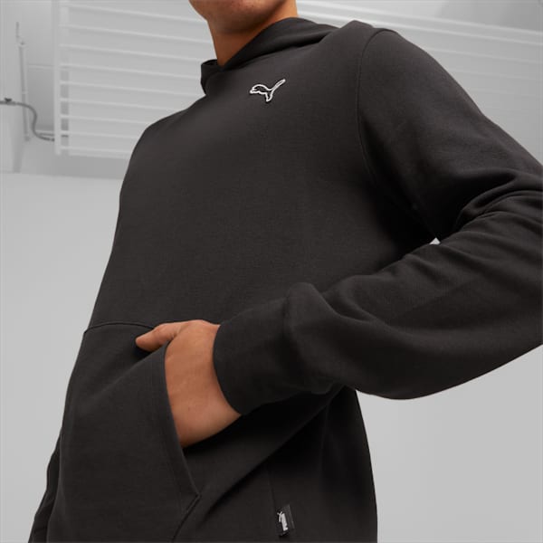 Sudadera con capucha Better Essentials para hombre, PUMA Black, large-MEX