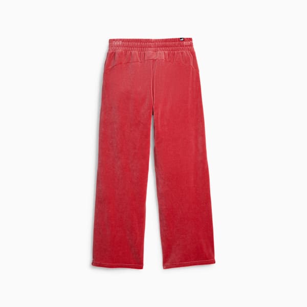 Essentials Elevated Women's Straight Leg Pants, Astro Red, large-ZAF