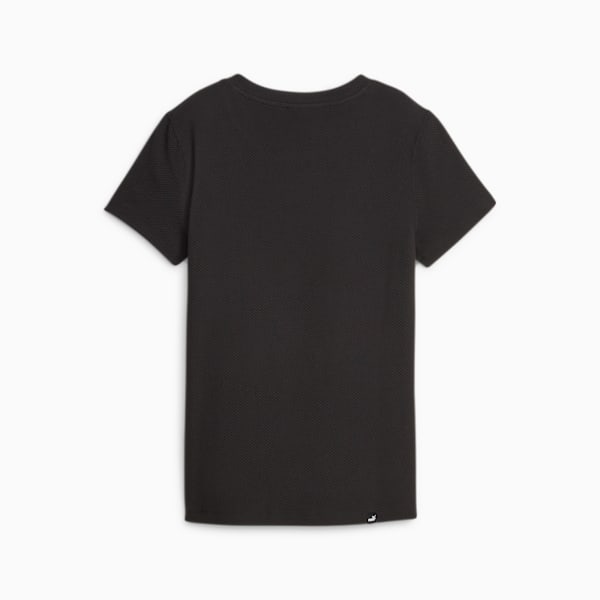 HER Women's Structured Tee, PUMA Black, large-ZAF