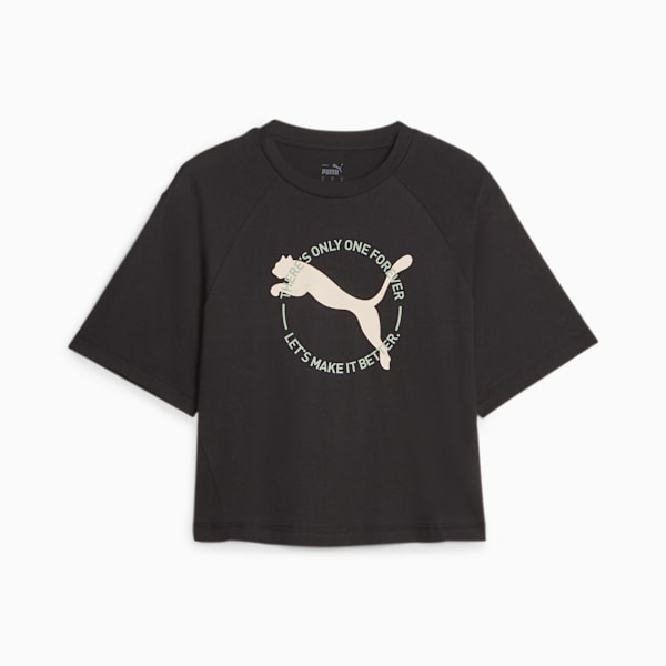 Better Sportswear Women's Tee, PUMA Black, large-ZAF