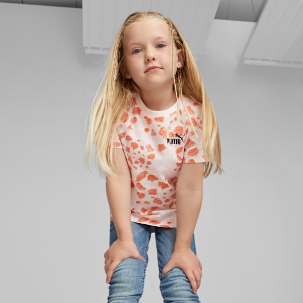 Essentials Mix Match Kids' Tee, Frosty Pink, large-ZAF