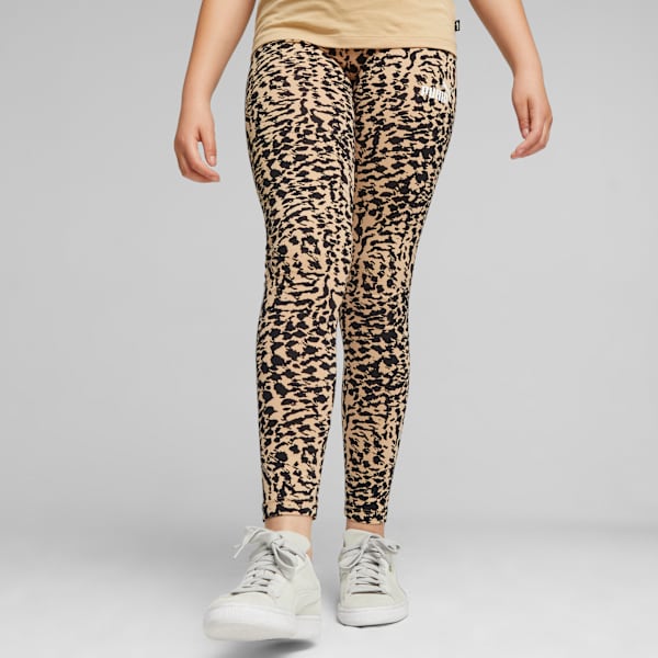 Legging ESS+ ANIMAL Juvenil, Bege, large-BRA