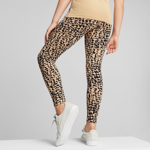 Legging ESS+ ANIMAL Juvenil, Bege, large-BRA