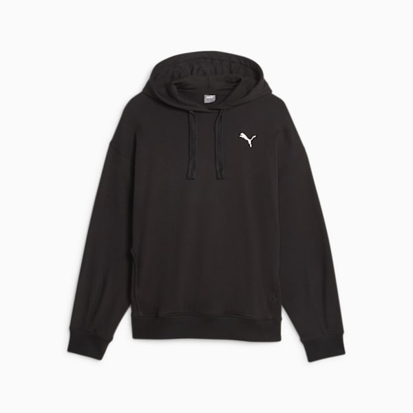 HER Women's Hoodie, PUMA Black, large-ZAF