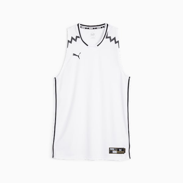 Camiseta de básquet Hoops Team para hombre, PUMA White, large-ARG