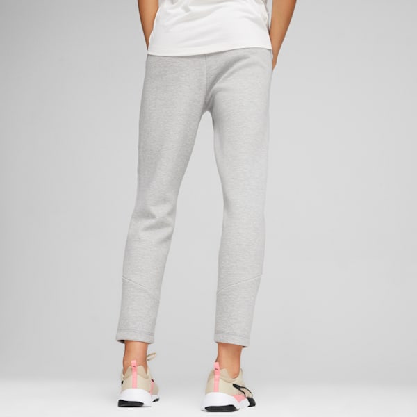 EVOSTRIPE Women's High-Waist Pants, Light Gray Heather, large-ZAF