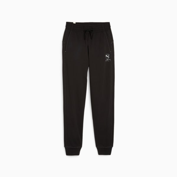 BETTER SPORTSWEAR Women's Sweatpants, PUMA Black, large-ZAF