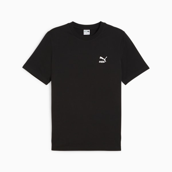 CLASSICS Small Logo Men's Tee, PUMA Black, large-MEX