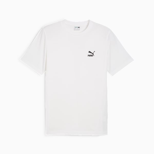 CLASSICS Small Logo Men's Tee, PUMA White, large-MEX