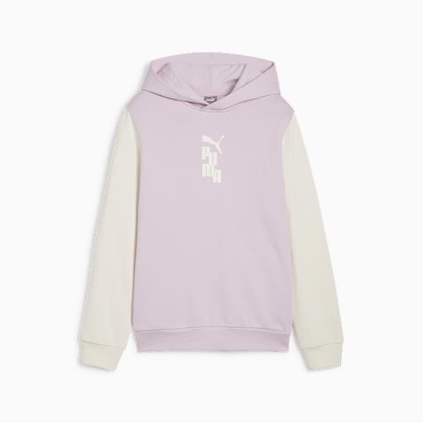 READY SET BETTER Youth Training Hoodie, Grape Mist, large-ZAF