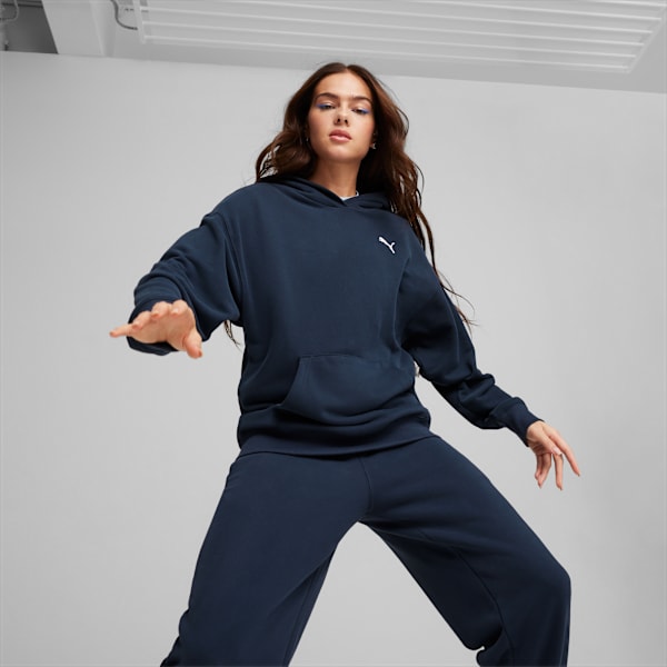 Loungewear Women's Track Suit, Club Navy, large-ZAF