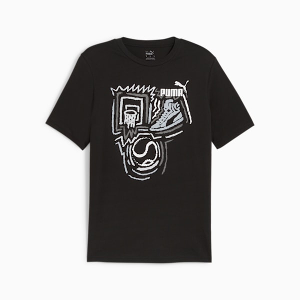 GRAPHICS Year of Sports Men's Tee, PUMA Black, large-MEX