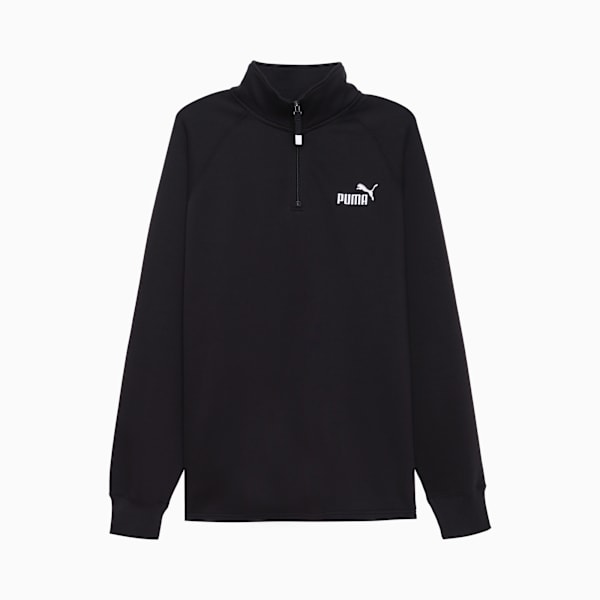 Playera para hombre Suede Logo, Midnight Plum, large-MEX