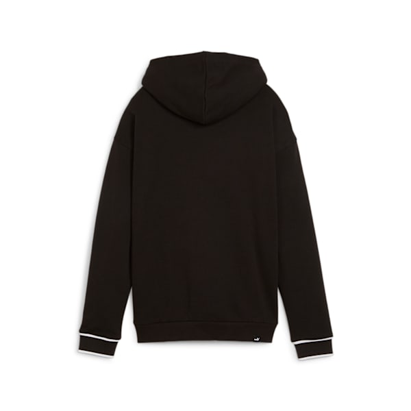 Buzo con capucha PUMA SQUAD para mujer, PUMA Black, large-ARG